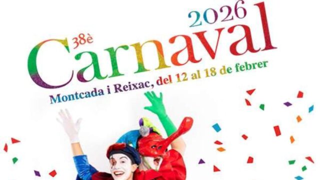 Imatge del cartell del Carnaval 2026 a Montcada (Ajuntament de Montcada i Reixac)