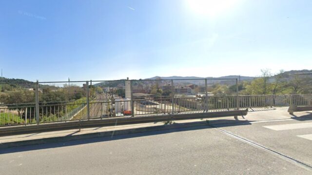 Imatge de l'avinguda de la Ribera (Montcada i Reixac)