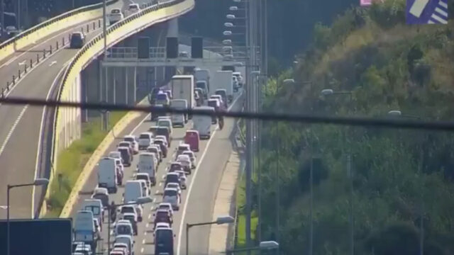 Imatge de la C-58, a l'alçada de Montcada i Reixac (Trànsit)